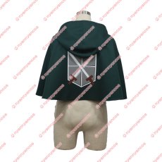 画像4: 高品質 実物撮影 進撃の巨人 訓練兵団 マント エレン リヴァイ ミカサ アルミン コニー ジャン ハンジ サシャ 風 コスプレ衣装 コスチューム オーダーメイド (4)