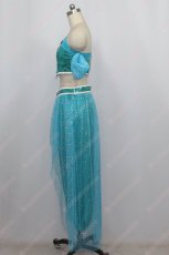 画像4: 高品質 実物撮影 ジャスミン プリンセス  アラジンと魔法のランプ アラジン Aladin 風 コスプレ衣装 コスチューム オーダーメイド (4)