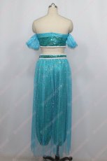 画像5: 高品質 実物撮影 ジャスミン プリンセス  アラジンと魔法のランプ アラジン Aladin 風 コスプレ衣装 コスチューム オーダーメイド (5)