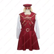 画像1: 高品質 実物撮影 シェリーメイ ダッフィー 耳尻尾付き レッド  風 コスプレ衣装 コスチューム オーダーメイド (1)