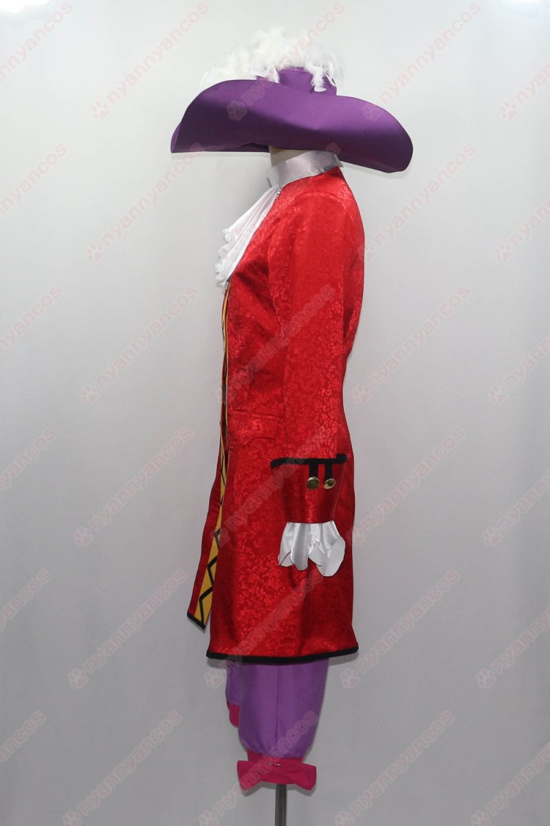 画像4: 高品質 実物撮影 フック船長 ピーター・パン 風 コスプレ衣装 コスチューム オーダーメイド (4)