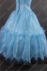 画像6: 高品質 実物撮影  アリス 不思議の国のアリス  プリンセス ドレス  ハロウィン お姫様 風 コスプレ衣装 コスチューム オーダーメイド (6)