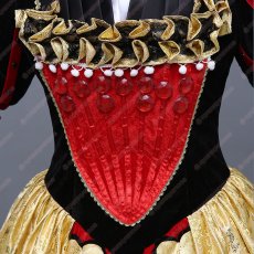 画像5: 高品質 実物撮影  赤の女王 ハートの女王 不思議の国のアリス  プリンセス ドレス  ハロウィン お姫様 風 コスプレ衣装 コスチューム オーダーメイド (5)