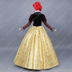画像3: 高品質 実物撮影  赤の女王 ハートの女王 不思議の国のアリス  プリンセス ドレス  ハロウィン お姫様 風 コスプレ衣装 コスチューム オーダーメイド (3)