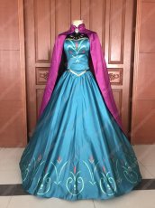 画像2: 高品質 実物撮影 エルサ Elsa FROZEN アナと雪の女王 アナ雪 風 コスプレ衣装 コスチューム オーダーメイド (2)