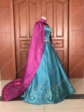 画像3: 高品質 実物撮影 エルサ Elsa FROZEN アナと雪の女王 アナ雪 風 コスプレ衣装 コスチューム オーダーメイド (3)