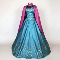 画像1: 高品質 実物撮影 エルサ Elsa FROZEN アナと雪の女王 アナ雪 風 コスプレ衣装 コスチューム オーダーメイド (1)