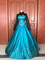 画像5: 高品質 実物撮影 エルサ Elsa FROZEN アナと雪の女王 アナ雪 風 コスプレ衣装 コスチューム オーダーメイド (5)