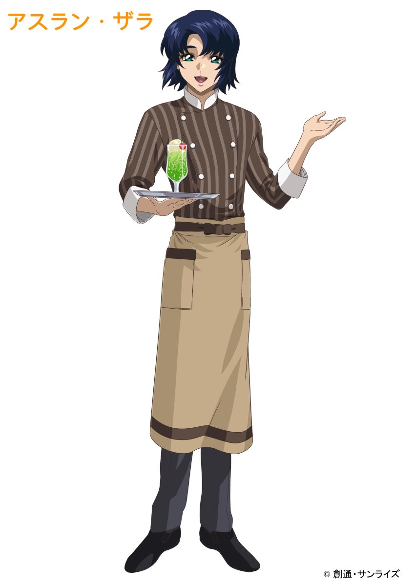 画像3: 機動戦士ガンダムSEED FREEDOM カフェ  ラクス・クライン/キラ・ヤマト/アスラン・ザラ/カガリ・ユラ・アスハ コスプレ衣装　 (3)