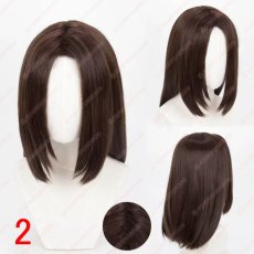 画像2: 高品質 実物撮影 エレン・イェーガー   進撃の巨人   風  コスプレウィッグ かつら cosplay wig 耐熱ウィッグ 専用ネット付 (2)