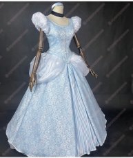 画像4: 高品質 実物撮影 シンデレラ Cinderella プリンセス ドレス ハロウィン お姫様 風 コスプレ衣装 コスチューム オーダーメイド (4)