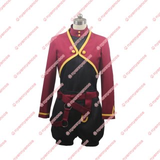 Amazon.co.jp: Fate/Grand Order 女王メイヴ 赤 コスプレ衣装 +