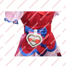 画像7: 高品質 実物撮影 HUGっと!プリキュア 愛崎えみる キュアマシェリ 風  コスプレ衣装 コスチューム オーダーメイド無料 (7)