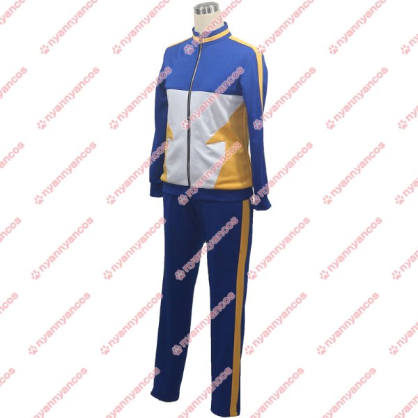 高品質 実物撮影 イナズマイレブン 雷門中 ユニフォーム 制服 ジャージ