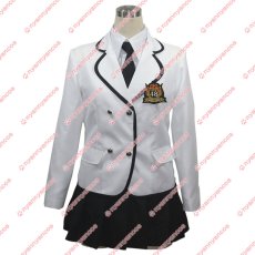 画像1: 高品質 実物撮影 AKB48 SKE48 制服 白いスーツ 風  コスプレ衣装 コスチューム オーダーメイド (1)