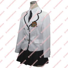 画像3: 高品質 実物撮影 AKB48 SKE48 制服 白いスーツ 風  コスプレ衣装 コスチューム オーダーメイド (3)