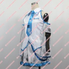 画像4: 高品質 実物撮影 雪ミク 2011 初音ミク  VOCALOID ボーカロイド ボカロ  風  コスプレ衣装 コスチューム オーダーメイド (4)