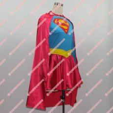 画像2: 高品質 実物撮影 スーパーガール Supergirl  風 コスプレ衣装 コスチューム オーダーメイド (2)