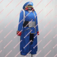 画像2: 高品質 実物撮影 シェリル・ノーム 青い軍装 マクロスF フロンティア 風  コスプレ衣装 コスチューム オーダーメイド (2)