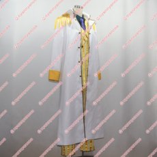 画像2: 高品質 実物撮影 ボルサリーノ 黄猿 風 大将服 ONE PIECE ワンピース コスチューム コスプレ衣装 (2)