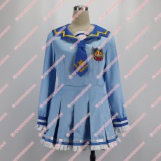 画像1: 高品質 実物撮影 虹野ゆめ 制服 アイカツスターズ 風 コスプレ衣装 コスチューム オーダーメイド (1)