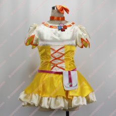 画像1: 高品質 実物撮影 山吹祈里 キュアパイン フレッシュプリキュア 風 コスプレ衣装 コスチューム オーダーメイド (1)