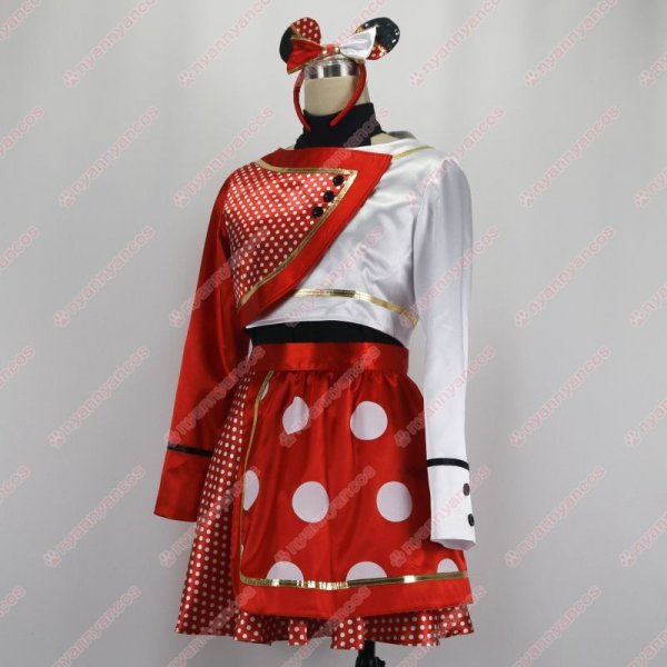 ベリーミニーダンサー仮装 Mサイズ 高品質 実物撮影 ダンサー ベリー・ベリー・ミニー！ ディズニーランド
