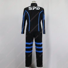 画像6: 高品質 実物撮影 戸増宝児 デカブルー  特捜戦隊デカレンジャー 風 コスプレ衣装 コスチューム オーダーメイド (6)