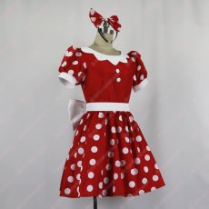 画像2: 高品質 実物撮影 ミニー  風 コスプレ衣装 コスチューム オーダーメイド (2)