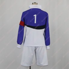 画像5: 高品質 実物撮影 南雲原中 ユニフォーム ジャージ イナズマイレブン 英雄たちのヴィクトリーロード 風  コスプレ衣装 コスチューム オーダーメイド  (5)