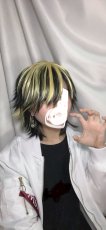 画像2: 高品質 実物撮影  羽宮一虎 風 東京リベンジャーズ コスプレウィッグ かつら cosplay wig 耐熱ウィッグ 専用ネット付 (2)