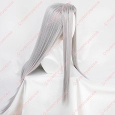画像2: 高品質 実物撮影  セフィロス Sephiroth FF7 ファイナルファンタジーVII 風   コスプレウィッグ かつら cosplay wig 耐熱ウィッグ 専用ネット付 (2)
