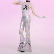 画像2: 高品質 実物撮影 ポリエステル パンスト パンティ&ストッキングwithガーターベルト  風 コスプレ衣装 コスチューム (2)