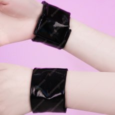 画像11: 高品質 実物撮影 ポリウレタン パンスト パンティ&ストッキングwithガーターベルト  風 コスプレ衣装 コスチューム (11)