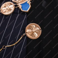 画像18: 高品質 実物撮影 ジョット  Giotto  プリーモ ボンゴレI世 ボンゴレ一世  家庭教師ヒットマンREBORN!  風 コスプレ衣装 コスチューム (18)