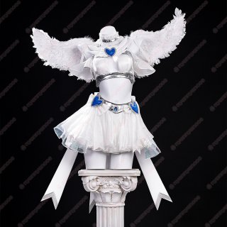 【実物】コスプレフルセット♡天使パンティ衣装フルセット ハロウィン】セクシー天使セットアップ【コスプレ7点セット】【XS-L