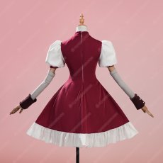 画像4: 高品質 実物撮影  佐倉杏子 劇場版 魔法少女まどか☆マギカ ワルプルギスの廻天   風 コスプレ衣装 コスチューム (4)