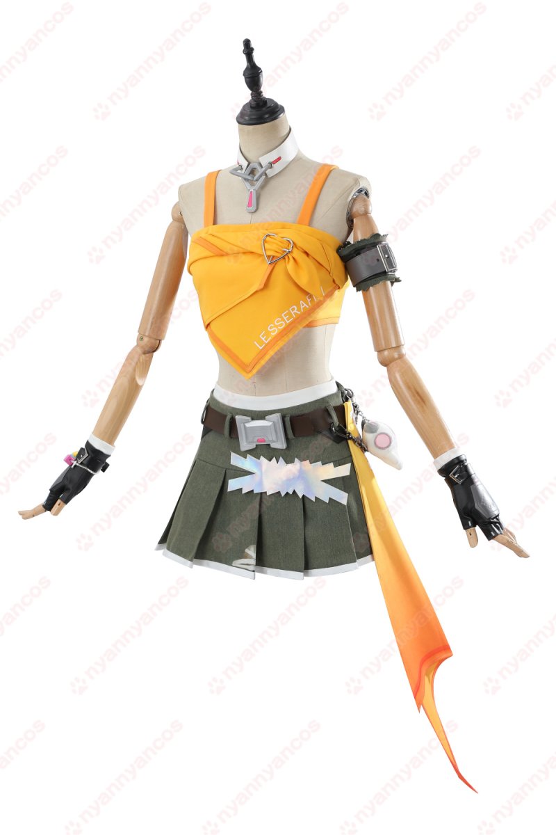 画像3: 高品質 実物撮影 マーシー  LE SSERAFIM ルセラフィム  オーバーウォッチ2 Overwatch 2 風  コスプレ衣装 コスチューム (3)