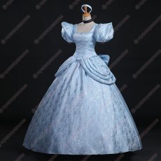 画像2: 高品質 実物撮影 シンデレラ Cinderella プリンセス ドレス ハロウィン お姫様 風 コスプレ衣装 コスチューム オーダーメイド (2)