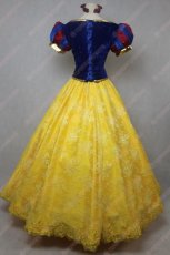 画像4: 高品質 実物撮影 白雪姫  プリンセス ドレス  ハロウィン お姫様 風 マント付き コスプレ衣装 コスチューム オーダーメイド (4)