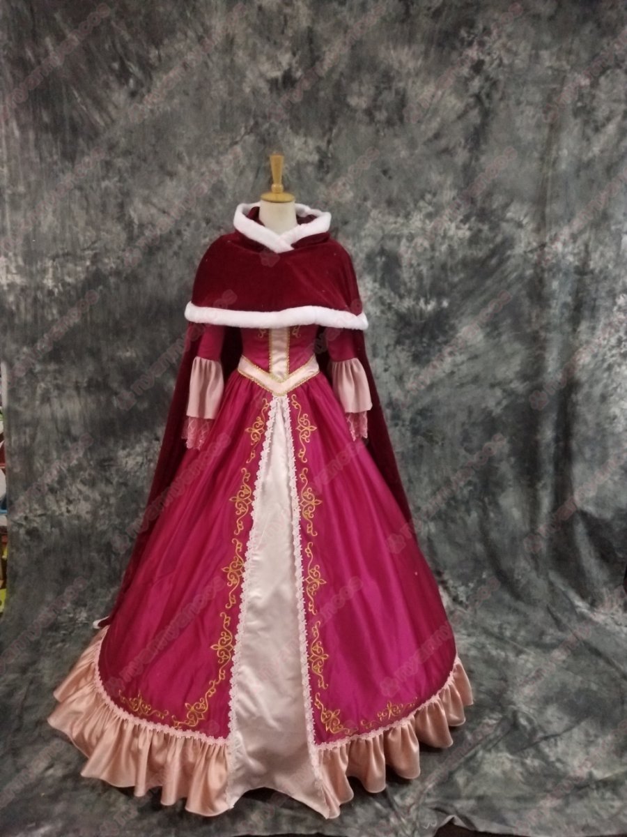 画像2: 高品質 実物撮影 ベル 美女と野獣 プリンセス ドレス ハロウィン お姫様 風 コスプレ衣装 コスチューム オーダーメイド (2)