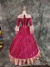 画像5: 高品質 実物撮影 ベル 美女と野獣 プリンセス ドレス ハロウィン お姫様 風 コスプレ衣装 コスチューム オーダーメイド (5)