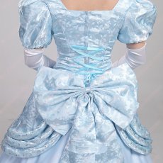 画像4: 高品質 実物撮影 シンデレラ Cinderella プリンセス ドレス ハロウィン お姫様 風 コスプレ衣装 コスチューム オーダーメイド (4)