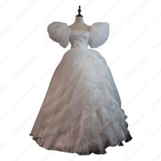 画像1: 高品質 実物撮影 ジゼル Enchanted 魔法にかけられて ハロウィン お姫様 風 コスプレ衣装 コスチューム オーダーメイド (1)
