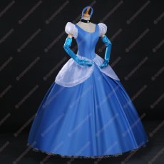 画像2: 高品質 実物撮影 シンデレラ Cinderella プリンセス ドレス ハロウィン お姫様 風 コスプレ衣装 コスチューム オーダーメイド (2)