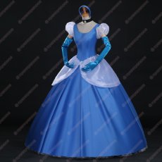 画像1: 高品質 実物撮影 シンデレラ Cinderella プリンセス ドレス ハロウィン お姫様 風 コスプレ衣装 コスチューム オーダーメイド (1)