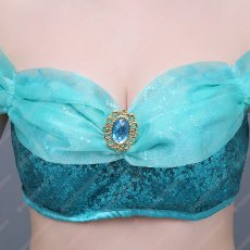 画像3: 高品質 実物撮影 ジャスミン プリンセス アラジンと魔法のランプ アラジン Aladin ハロウィン お姫様 風 コスプレ衣装 コスチューム オーダーメイド (3)