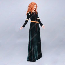 画像2: 高品質 実物撮影 メリダ プリンセス メリダとおそろしの森 Brave ハロウィン お姫様 風 コスプレ衣装 コスチューム オーダーメイド (2)