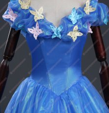 画像4: 高品質 実物撮影 シンデレラ Cinderella プリンセス ドレス ハロウィン お姫様 風 コスプレ衣装 コスチューム オーダーメイド (4)