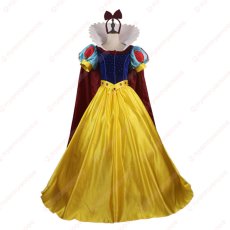 画像1: 高品質 実物撮影 白雪姫  プリンセス ドレス  ハロウィン お姫様 風 コスプレ衣装 コスチューム オーダーメイド (1)